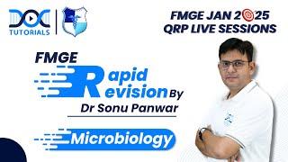  Microbiology Rapid Revision with Dr. Sonu Panwar: FMGE JAN 2025 