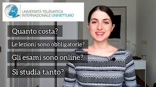 UNIVERSITA' TELEMATICA UNINETTUNO Laurearsi online: lezioni e esami a distanza La mia esperienza