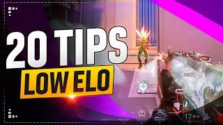 20 Low Elo Tips to Climb FAST! (NO BS)