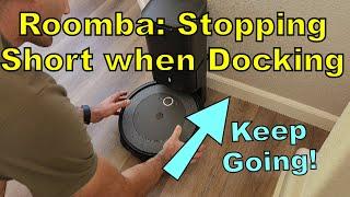 SOLVED - Roomba Not Fully Docking and Dust Bin Not Emptying Well