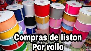 Haul de Listones y material - compra de liston por rollo - precios y proveedores