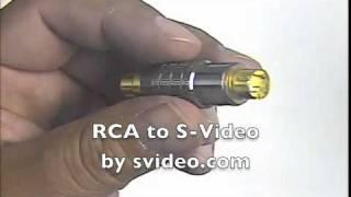 RCA to S-Video - Metal