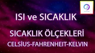 Sıcaklık Ölçekleri (Celsius-Fahrenheit-Kelvin) | Isı ve Sıcaklık | PDF