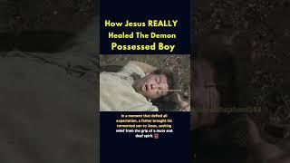 How Jesus REALLY Healed The Demon Possessed Boy  #shorts #youtube #catholic #jesus #miracle #fyp