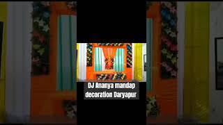 DJ Ananya mandap decoration and lightning saund sarvice daryapur Amravati 2024