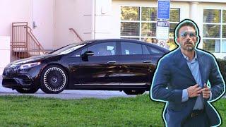 Ben Affleck Running Errands In His Swanky $150k Mercedes EQS