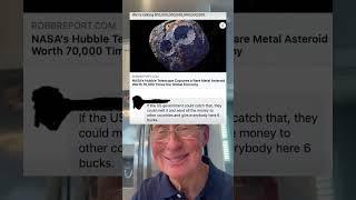 NASA's Hubble Telescope Captures A Rate Metal Astroid Worth 70 Times The Global Economy.