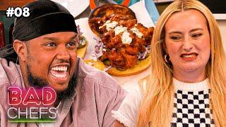 Hilarious Chaos in the Kitchen on Bad Chefs with Chunkz and Amelia Dimoldenberg