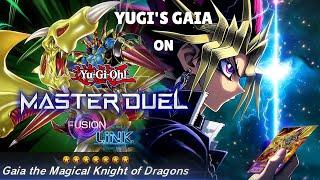 Gaia Deck on YuGiOh Master Duel - Fusion Link Festival 2024