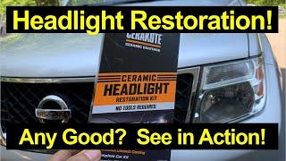  Headlight Restoration using Cerakote - No Tools Needed!