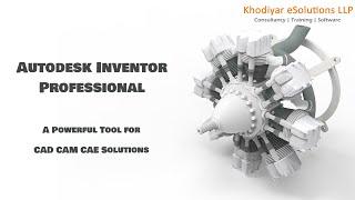 Autodesk Inventor Professional,, A Powerful Tool for CAD CAM CAE Solutions #CAD #CAE #KCCIPL