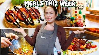 FAMILY MEALS OF THE WEEK | Budget, Healthy, Filling and EASY Meals I Made This Week