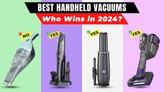 Best Handheld Vacuums 2024 [watch before you buy]