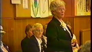 Jessie Ramsay - Opening Wishaw Bowling Club Ladies 1994