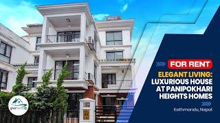 Elegant Living: Luxurious House at Panipokhari Heights Homes | Gharbazar.com