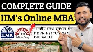 IIMs Online MBA (Complete Details) | IIMs Executive MBA | Everything About IIMs Online MBA | Mba