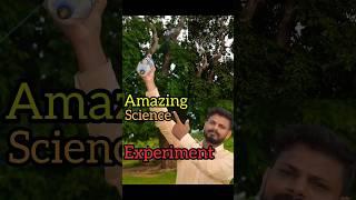 Amazing Science Experiment, Water Rocket Experiment #shorts #trending #science #experiment