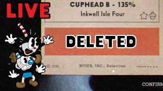 Cuphead but if I die, I delete my save file