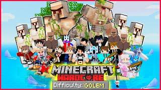 1000 HARI KITA BERTAHAN HIDUP JADI IRON GOLEM DI MINECRAFT SURVIVAL HARDCORE VS FROST DIAMOND JAHAT