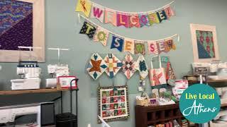 Live Local Athens Local Spotlight on Sew Sew Studio in Bogart