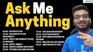 Ask me anything | MBA Colleges | IIM | CAT 2024 | CAT 2025 | Profile Building