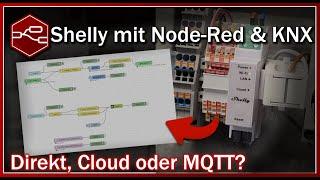 Shelly in Node-Red: Direkt, Cloud oder MQTT?