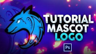 COMO HACER UN MASCOT LOGO EN PHOTOSHOP #1 / TUTORIAL ESPAÑOL!