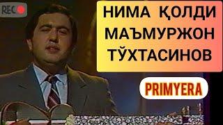 НИМА ҚОЛДИ МАЪМУРЖОН ТЎХТАСИНОВ & NIMA QOLDI MA'MURJON TO'XTASINOV