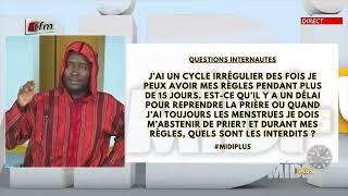 Questions 2: J'ai un cycle irrégulier dès fois je peux avoir mes règles pendant plus de 15 jours.