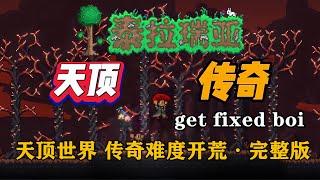 完整版：天顶世界+传奇难度，用“get fixed boi”种子开荒生存直至毕业会擦出怎样的火花呢？【A教授-泰拉瑞亚】