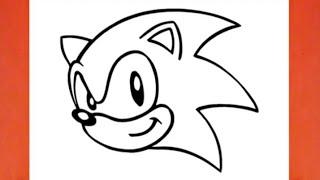 dessin facile | comment dessiner sonic facilement | dessin kawaii | dessins facile