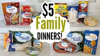$5 DINNERS | BEST Quick & Easy Cheap Meal Ideas | Affordable Dinner Recipes | Julia Pacheco
