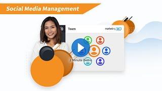 SOCIAL MEDIA MANAGEMENT - 2 Minute Demo | Marketing 360