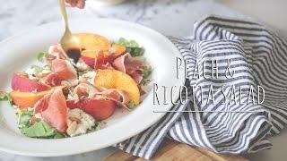 The Chic Lab - PEACH & RICOTTA SALAD