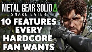 Metal Gear Solid Delta: Snake Eater - 10 Features Every Hardcore Fan Wants