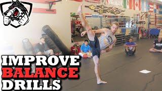 How to Improve Your Balance: 3 Drills for Fighters