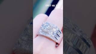 Nhẫn Nam Kim Cương Thiên Nhiên 8li62 I VVS1 3Ex None 2,3Ct PNJ GIA Sang Trọng Thanh Lịch Nam Tính