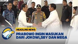 Jadi Presiden Terpilih, Prabowo Minta Masukan Jokowi, SBY, & Mega