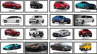 Types of Car Body Style | Types of Car Body Style Explained in Hindi | Types of Cars |Car Body Style