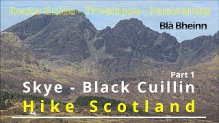 071 Blà Bheinn, Isle of Skye, Scotland. Glorious day, stunning views of the Cuillin ridge.