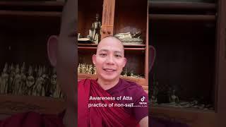 practice of non-self anatta #buddhism #mindfulness #buddhist #spirituality #theravada #meditation
