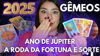 GÊMEOS #2025 ANO DE JÚPITER E DA BOA SORTE! VAI DESENROLAR TUDO, VAI TE SURPREENDER!