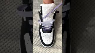 Air Force 1 Lacing tutorial #nike #af1 #lacing