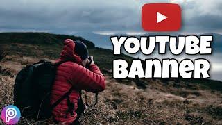 YouTube Banner Editing || Picsart Editing || Captureditz