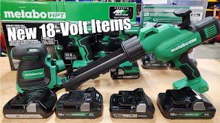 New Metabo HPT Batteries (Tested Here) & New 18-Volt Tools