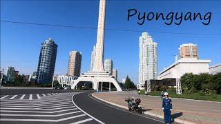 Driving in NORTH KOREA - Pyongyang