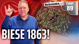 Biese 1863 ! - Werkstattblick Live 89 #maiwald #meisterwerkstatt #biesepiano