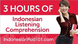 3 Hours of Indonesian Listening Comprehension