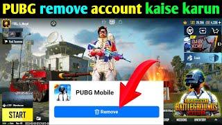 How to Delete PUBG Account Linked to Facebook | Pubg account delete kaise kare