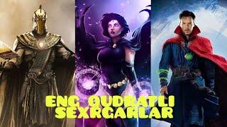 Marvel va DC kino olamining eng qudratli Afsungar va Jodugarlari / Kim eng kuchli ? #marvel #dc